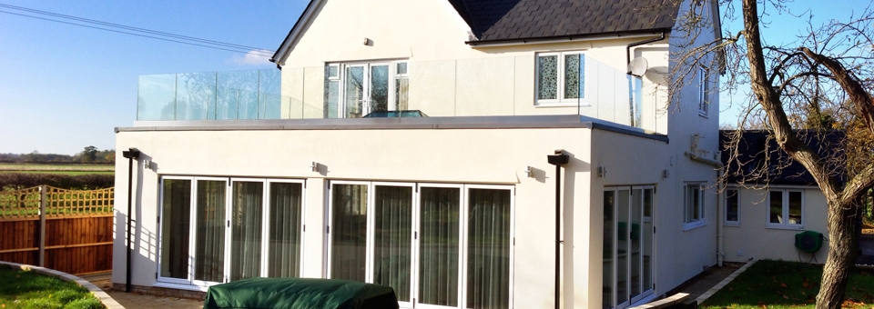 flat roof extension